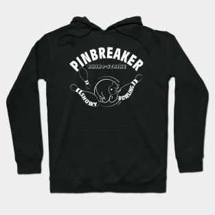 Pinbreaker - Rhino-Strike (white print) Hoodie